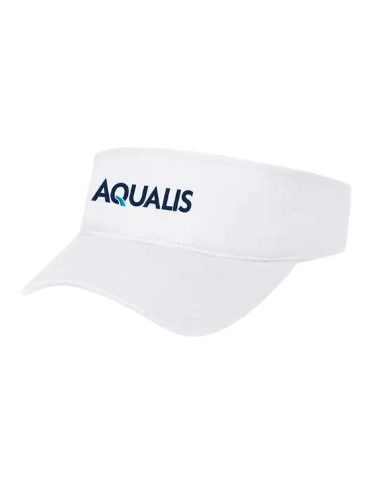 White Cap Visor w/AQUALIS Logo