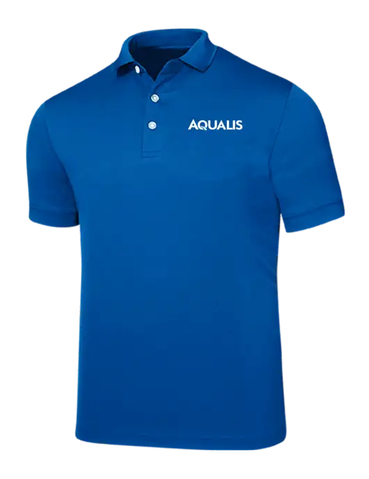 Callaway Ottoman Royal Blue Polo w/AQUALIS Logo