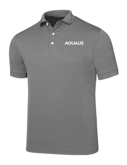 Callaway Ottoman Medium Grey Polo w/AQUALIS Logo