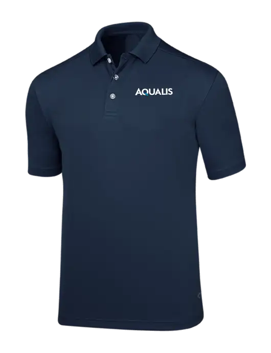 Callaway Core Navy Performance Polo w/AQUALIS Logo