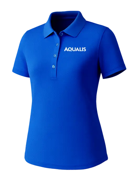 Callaway Womens Core Royal Performance Polo w/AQUALIS Logo