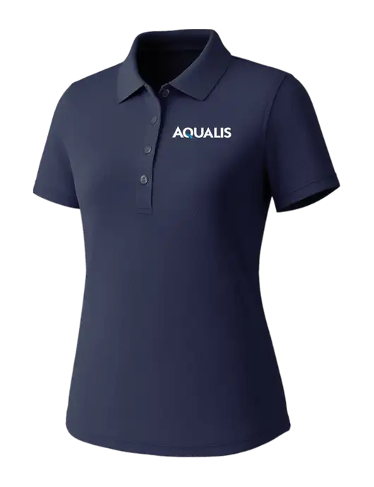 Callaway Womens Core Navy Performance Polo w/AQUALIS Logo