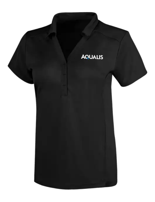 OGIO Blacktop Womens Framework Polo w/AQUALIS Logo