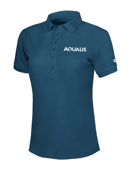 OGIO Womens Light Navy Jewel Polo w/AQUALIS Logo