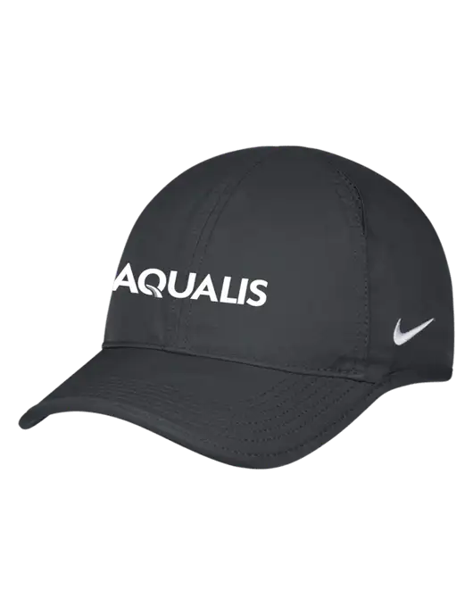 Nike Charcoal Featherlight Cap w/AQUALIS Logo