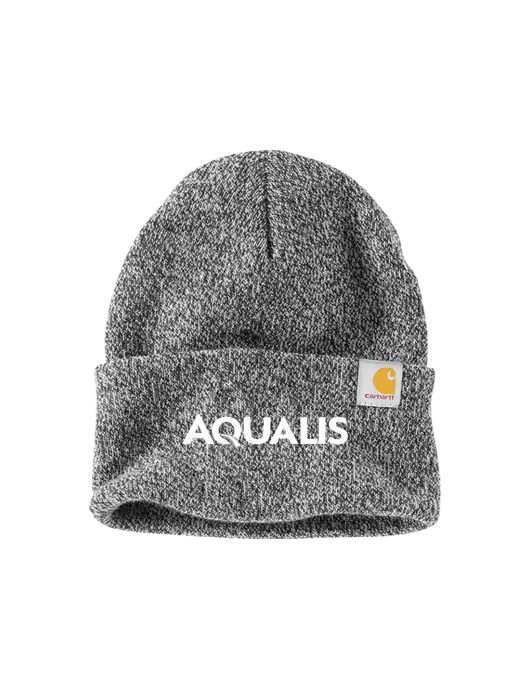 Carhartt Medium Grey Heather Watch Cap 2.0 w/AQUALIS Logo