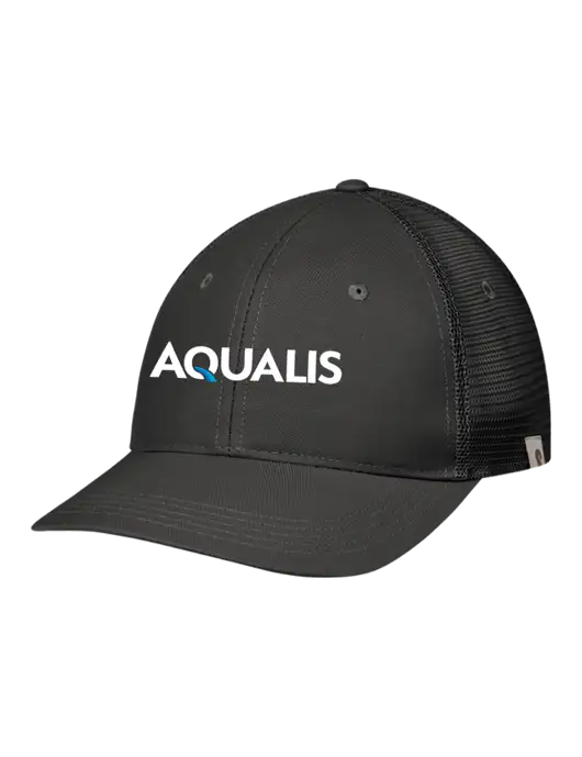 Carhartt Black Trucker Rugged Pro Series Cap w/AQUALIS Logo