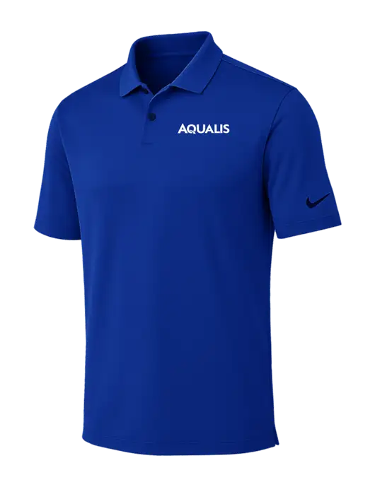 Nike Dark Royal Dri-FIT Vapor Polo w/AQUALIS Logo
