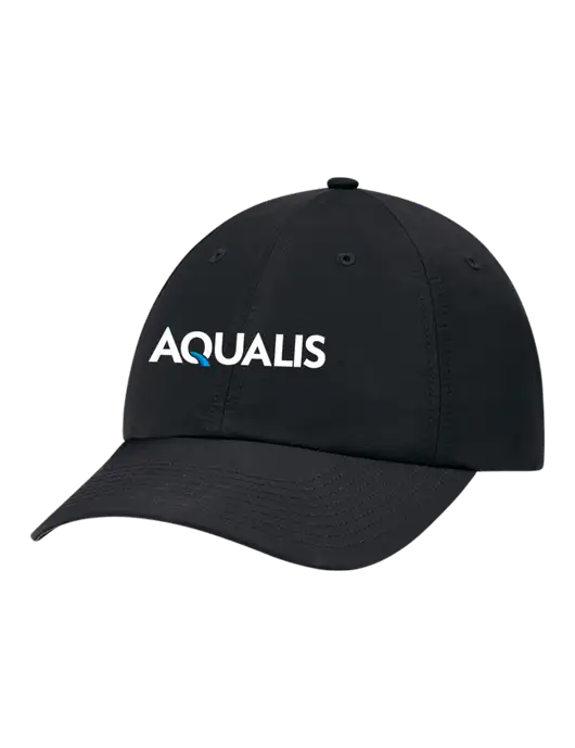 Richardson Relaxed Performance Lite Black Cap w/AQUALIS Logo