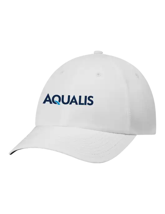 Richardson Relaxed Performance Lite White Cap w/AQUALIS Logo