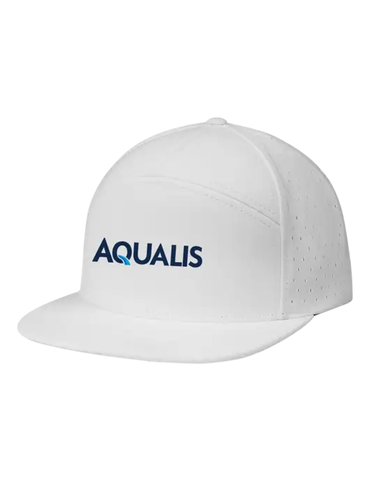 Richardson White Cannon Cap w/AQUALIS Logo