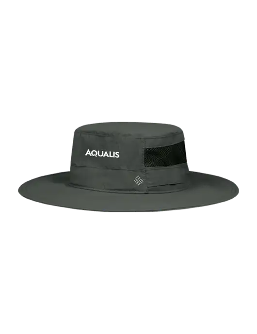 Columbia Dark Grey Bora Bora Booney  Hat w/AQUALIS Logo