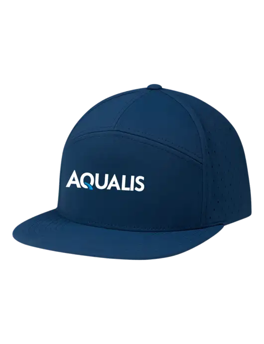 Richardson Light Navy Cannon Cap w/AQUALIS Logo