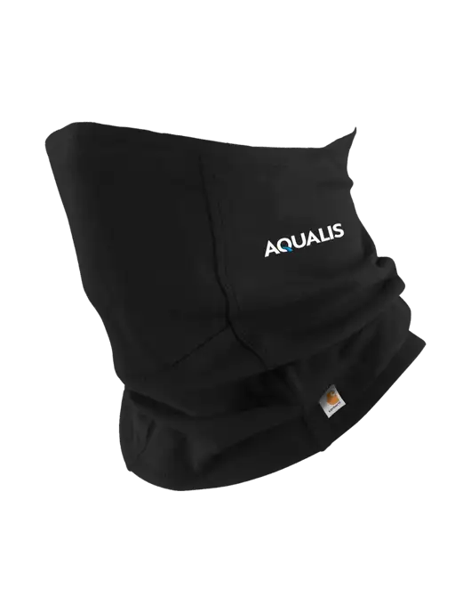 Carhartt Black Cotton Blend Filter Pocket Gaiter w/AQUALIS Logo