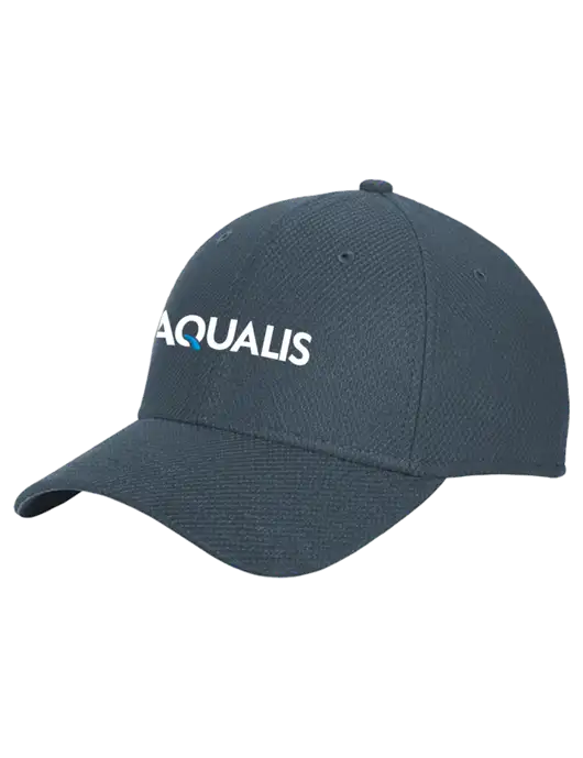 New Era Diamond Era Dark Slate Stretch Cap w/AQUALIS Logo