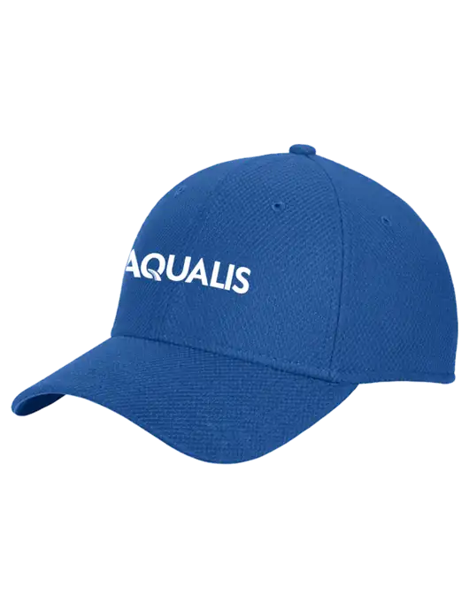 New Era Diamond Era Dark Royal Stretch Cap w/AQUALIS Logo