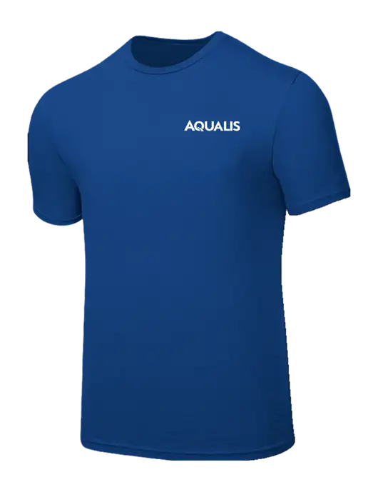 Seriously Soft Royal T-Shirt w/AQUALIS Logo